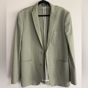 Express Slim fit Sage Green Blazer